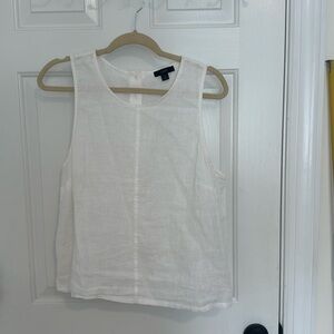 J crew Linen sleeveless top